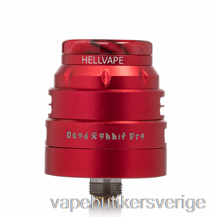 Vape Sverige Hellvape Dead Rabbit Pro 24mm Rda Röd